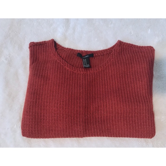 Rust Oversized Sweater - Picture 2 of 4